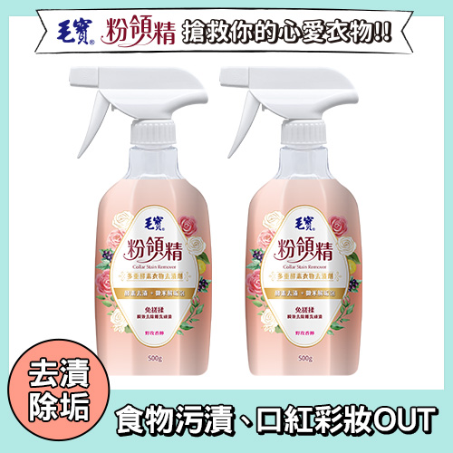 【毛寶】粉領精-多重酵素衣物去漬劑500g x2