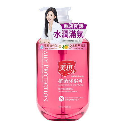 【美琪】抗菌沐浴乳680ml-杏桃花與蜂蜜