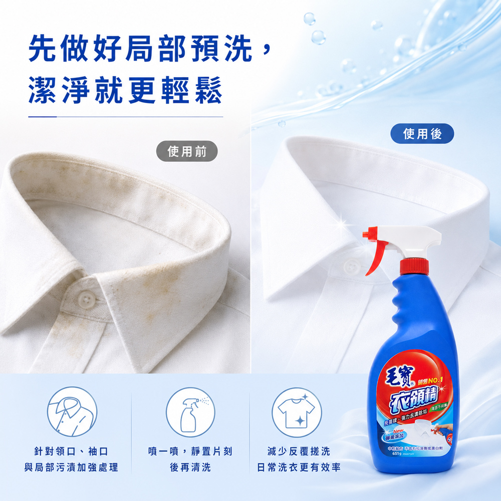 毛寶衣領精