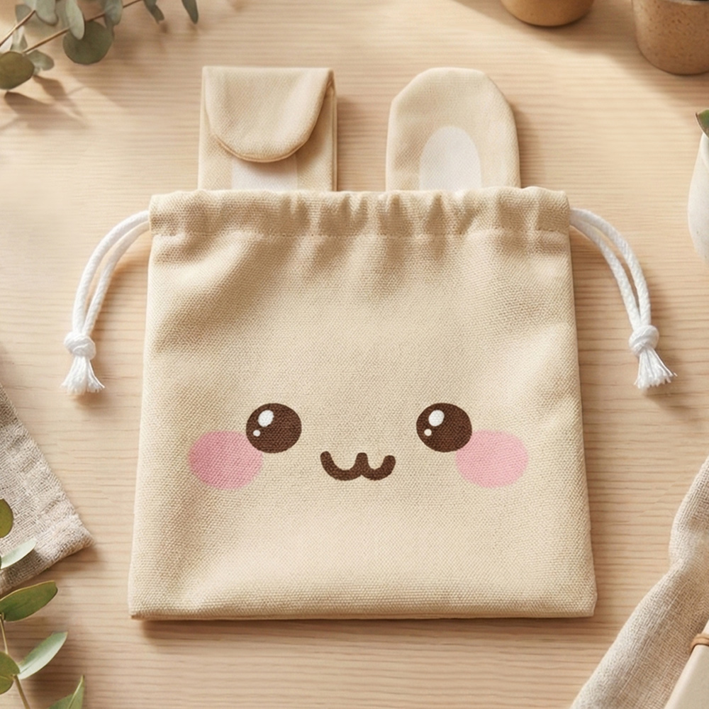 毛寶兔造型束口袋