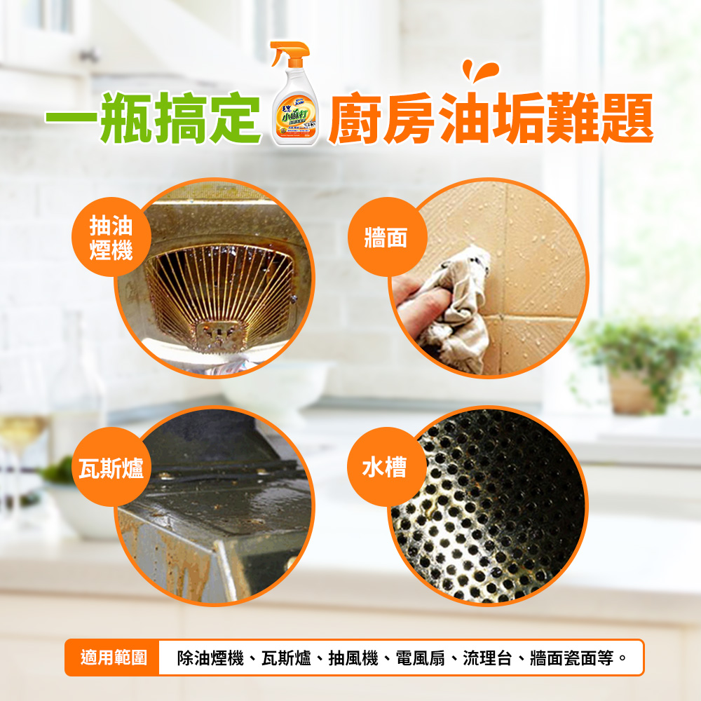 毛寶小蘇打廚房清潔劑