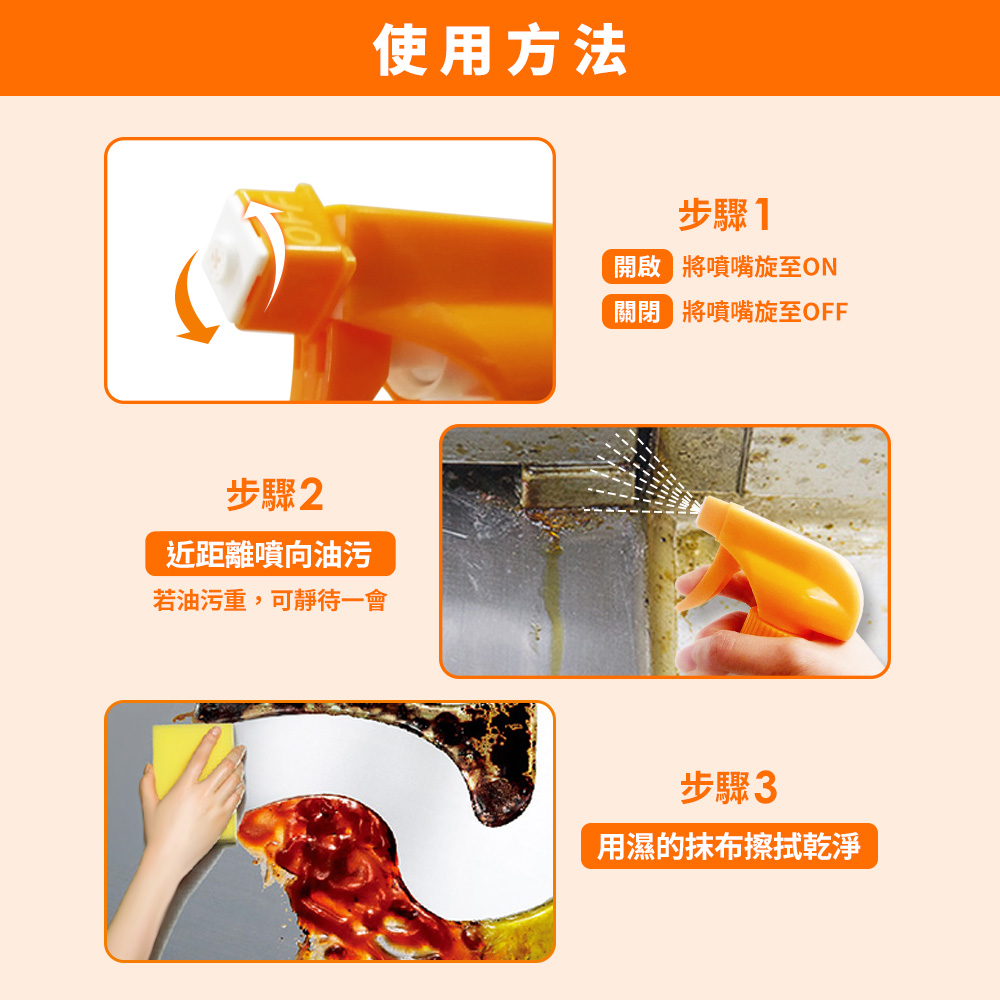 毛寶小蘇打廚房清潔劑