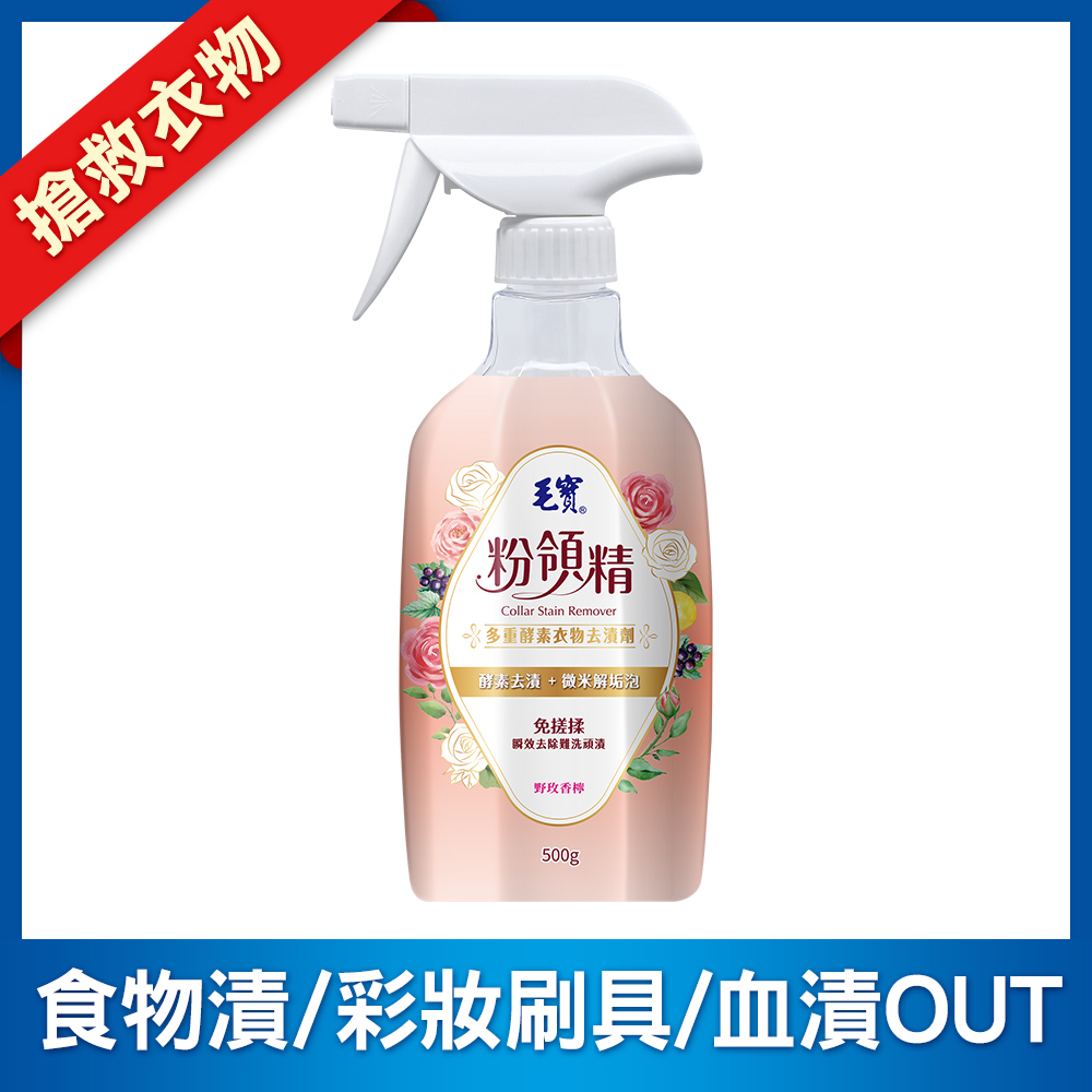 【毛寶】粉領精-多重酵素衣物去漬劑500g