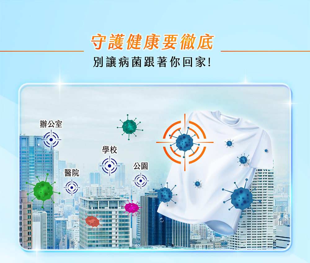 毛寶葳香洗淨4大病毒-衣物抗菌水1050g