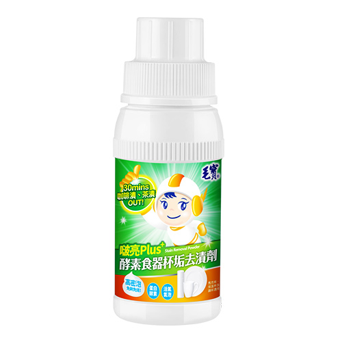 【毛寶】啵亮Plus食器杯垢去漬劑330g-效期至2026.10.11