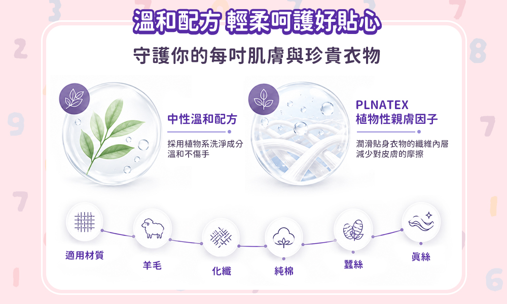 <毛寶 x SOU ‧ SOU>【毛寶】貼身衣物手洗精1000g